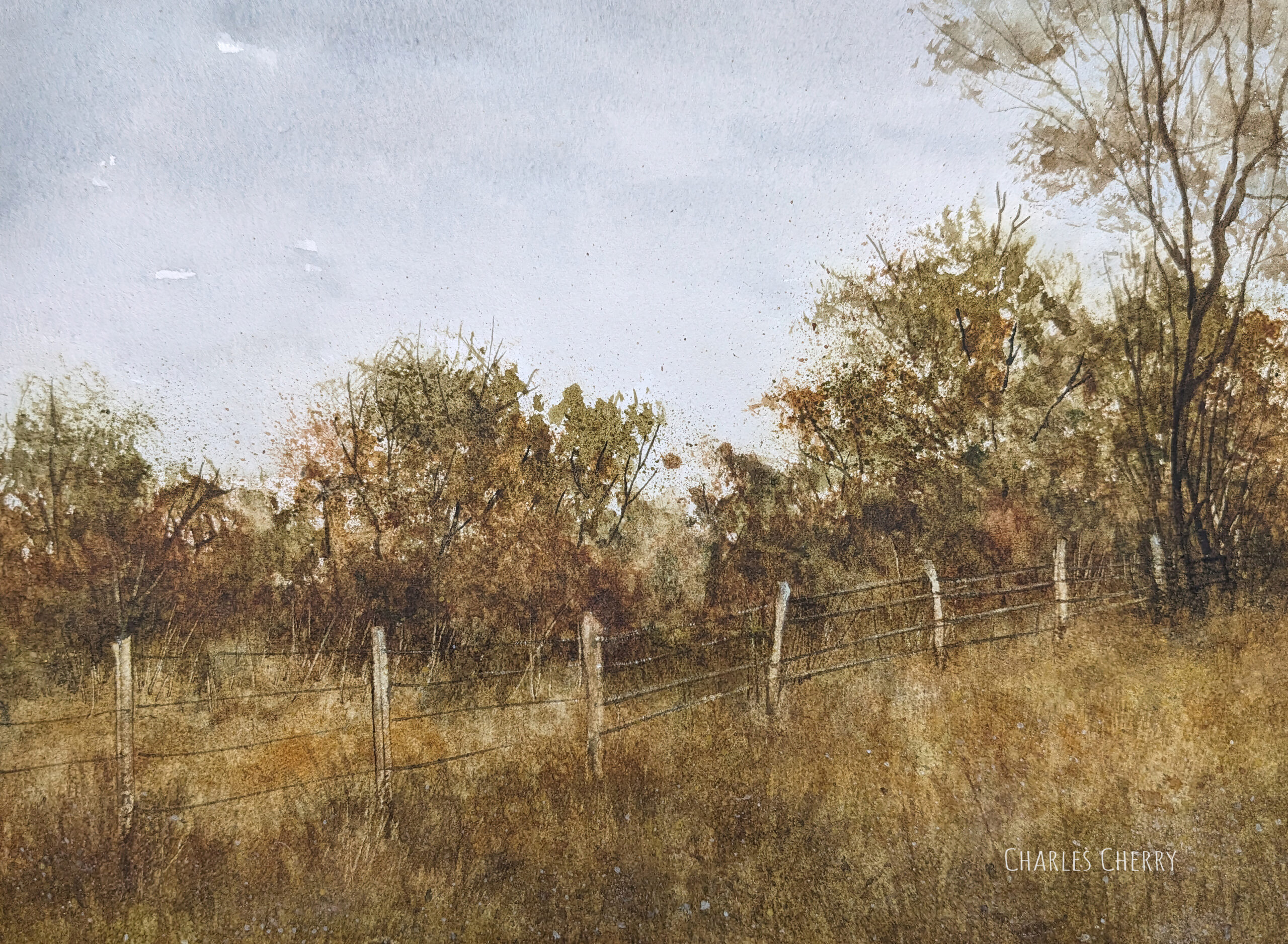 Autumn Fence